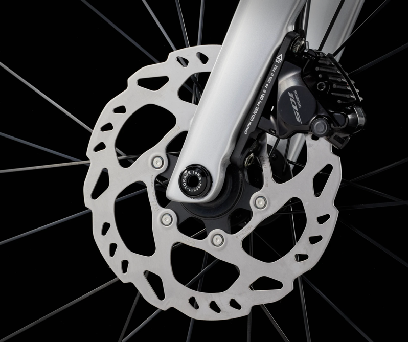 Trek Emonda SL 6 Pro Road Bike in Quicksilver/Radioactive Red-9